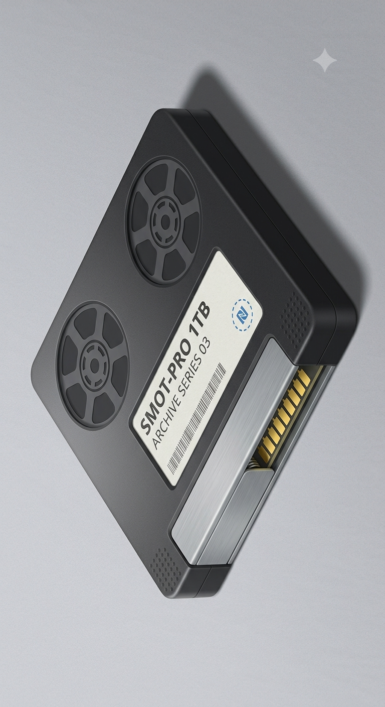 Exploring a Future of Physical Media; SMOT Tape Cartridge Idea